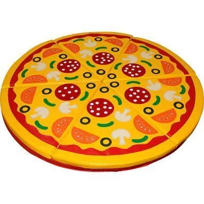 РД Игровой мат "Пицца" d = 125 см, h = 10 см