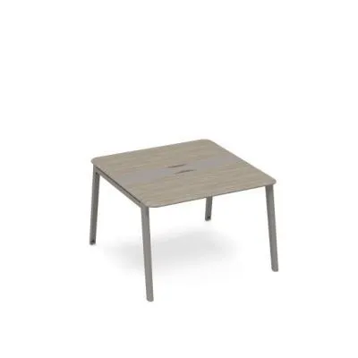 ТМ М1 153 Стол для переговоров с кабель-каналом METAL 120x124x75 