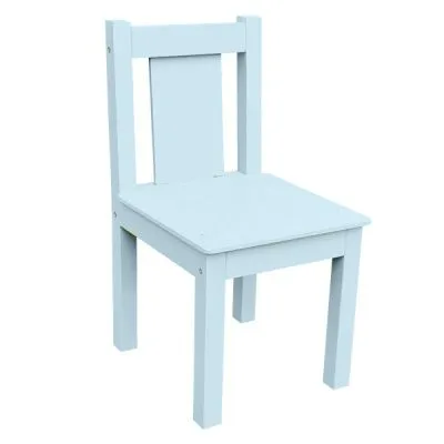 РК53 Стул детский из МДФ нерегулируемый голубой иней