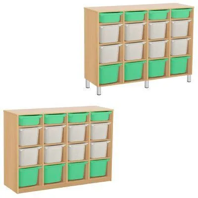 РК4/103 СТЕЛЛАЖНАЯ ВЫДВИЖНАЯ СИСТЕМА ХРАНЕНИЯ ПВХ