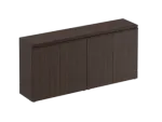 МК306 Шкаф для документов низкий закрытый (180.4х40.4х85)