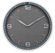 Часы настенные  WallC-R06P/gray серый