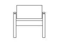 Севилья Кресло 700*610*760 Экокожа