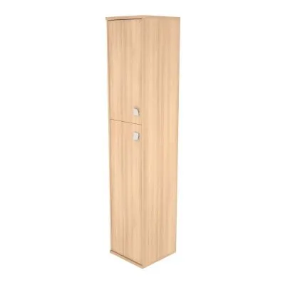 Л.СУ-1.8 Л/Пр Шкаф высокий узкий левый/правый 1 средн. дверь  ЛДСП,1 низкая дверь ЛДСП(411*410*1975)