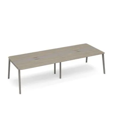 ТМ М1 155-2 Стол для переговоров с кабель-каналом METAL  320x124x75