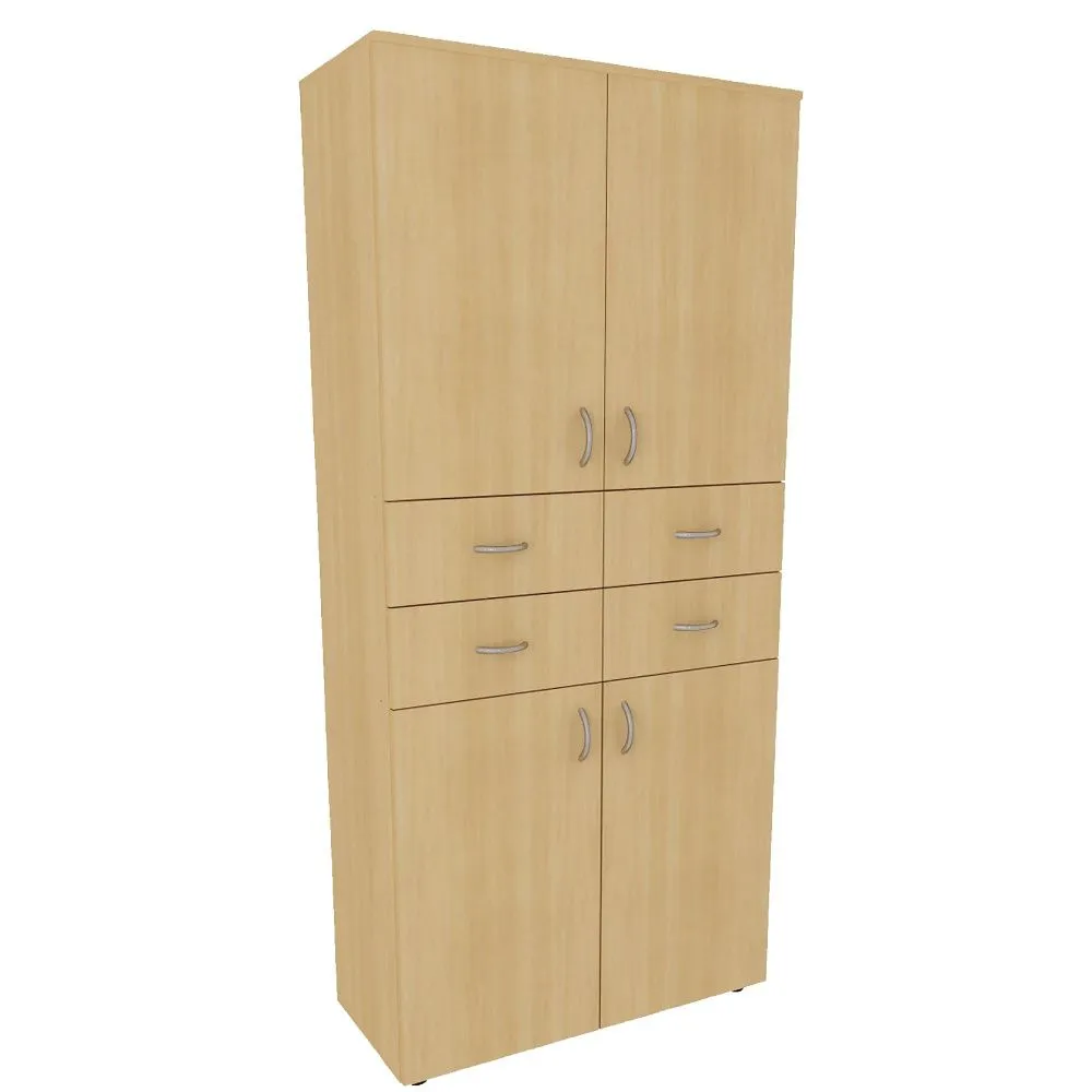 "Бюджет" Шкаф широкий для учебных пособий (850*450*2010)