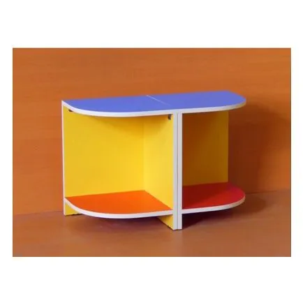 РК Стенка детская пирамидка малая 9 тумба 700х350х460мм