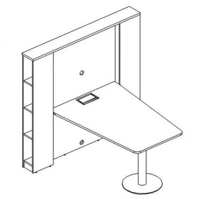 А49101 Стол для переговоров 161.5x174.4x165