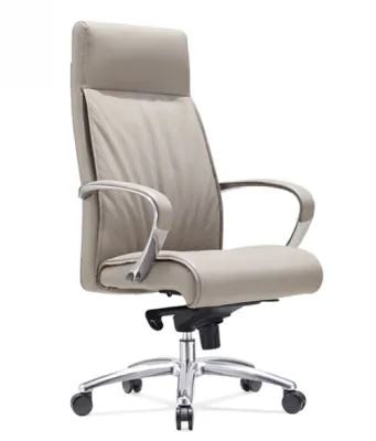 9164  Кресло руководителя, Экокожа / крестовина алюминий