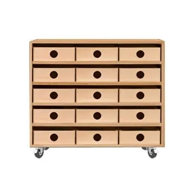 П/156 Тумба 17 Система хранения Лайм 650х450х1000