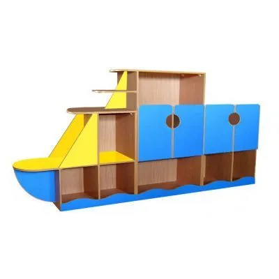 РК Стенка детская кораблик М-4 2100х350х1050мм