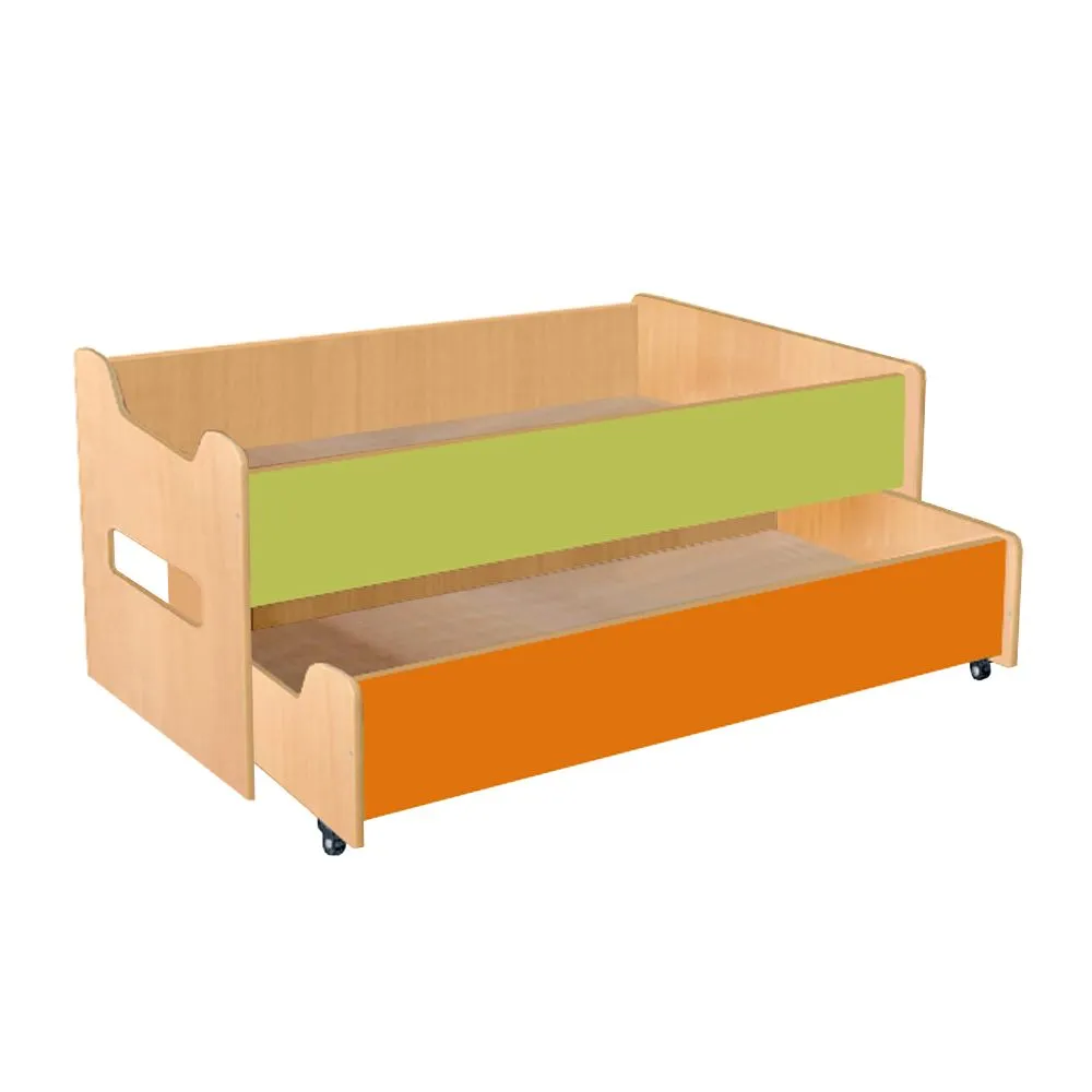 РК23 КРОВАТЬ ДЕТСКАЯ (МДФ) С ВЫРЕЗАМИ ДВУХЪЯРУСНАЯ