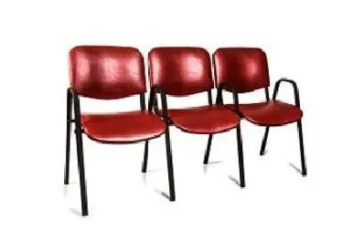 ВИЗО трехместная секция с подлокотниками. 