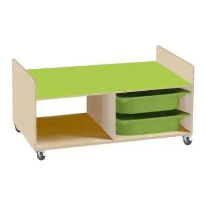 РК Тумба для игрушек и пособий 3 с 4-мя контейнерами 650х600х550мм