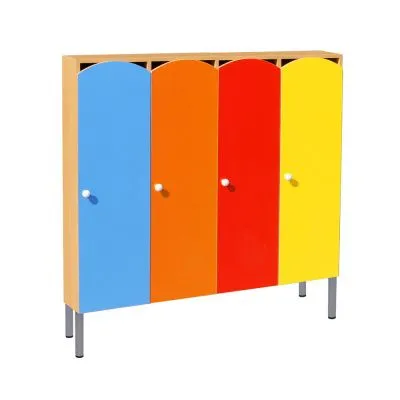 РК ШМКР-4  Шкаф Детский (ЛДСП+МДФ) на м/каркасе