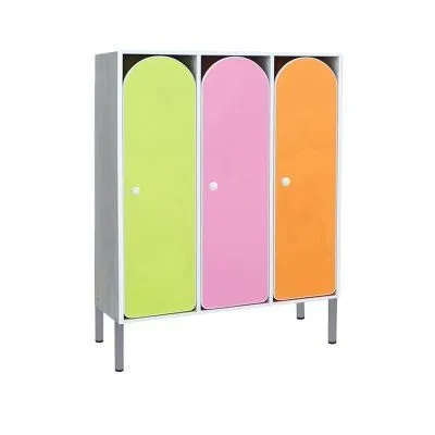 РК ШНМР-17 ШКАФ ДЕТСКИЙ (ЛДСП+МДФ) НА МЕТАЛЛИЧЕСКИХ НОЖКАХ