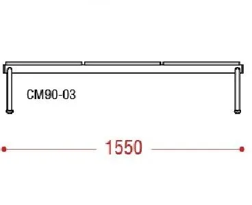 КФ Турист трехместная секция 155х41х56 см