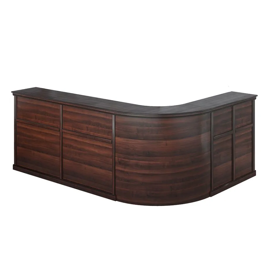 BRN86904 Стойка ресепшн угловая левая (250x170x115)