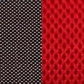Красная ткань TW / черная сетка