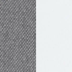 ткань серая/ белый гладкий