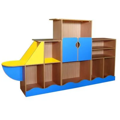РК Стенка детская кораблик М-1 2450х350х1450мм