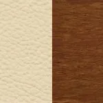 Светло-бежевая NL63/ тёмный орех