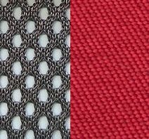 сетка серая/ ткань красная Bahama